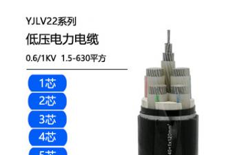 YJLV22 low voltage power cable