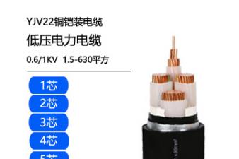 YJV22 Copper armored cable